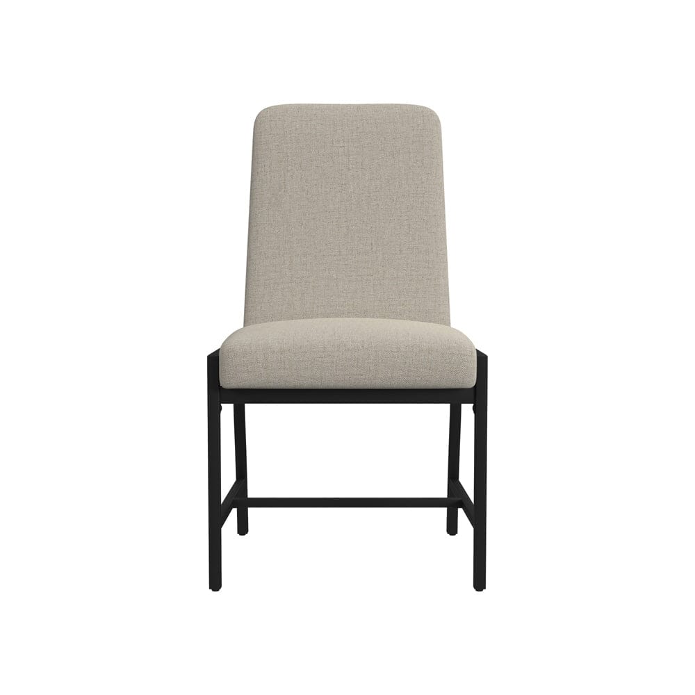 Intercon Furniture - Newport Upholstered Chair in Natural Oak - NP-CH-380C-NTO-RTA view 2