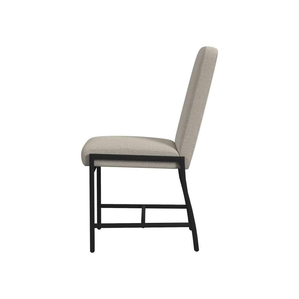 Intercon Furniture - Newport Upholstered Chair in Natural Oak - NP-CH-380C-NTO-RTA view 3