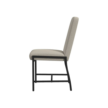 Intercon Furniture - Newport Upholstered Chair in Natural Oak - NP-CH-380C-NTO-RTA view 3
