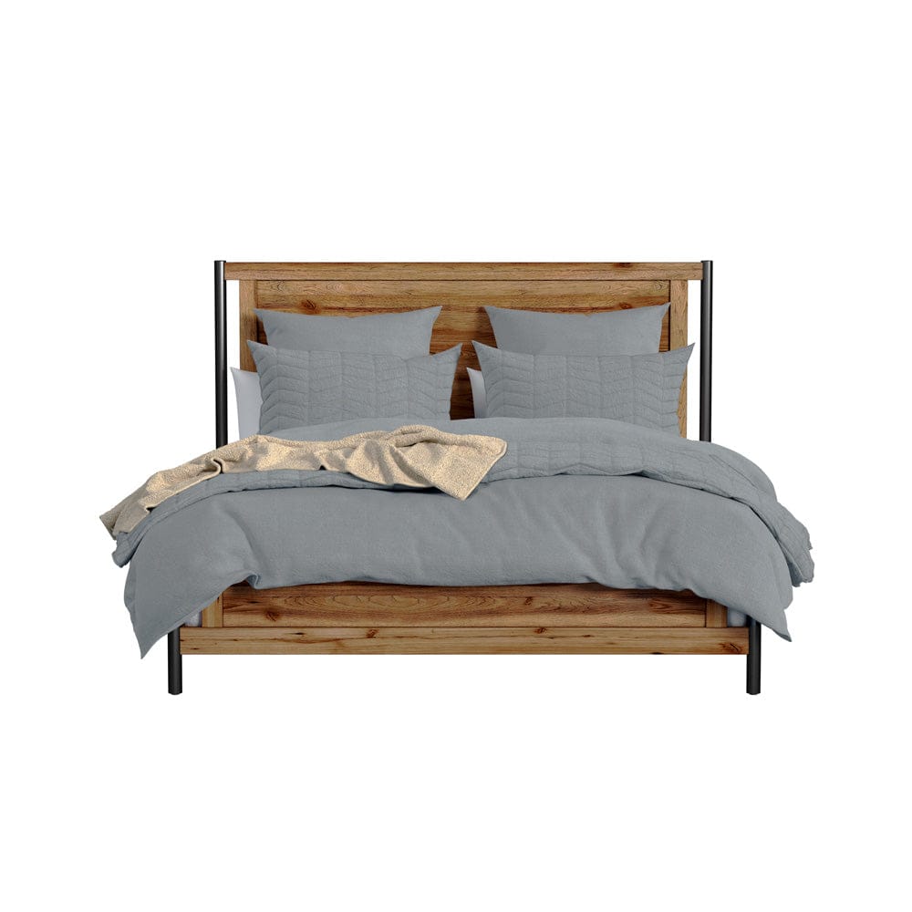 Intercon Furniture - Norcross King Standard Bed in Hickory - NC-BR-8060K-HCK-C view 2