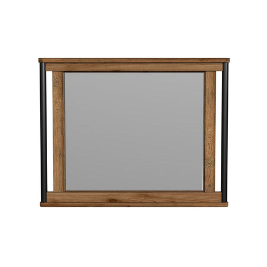Intercon Furniture - Norcross Mirror  in Hickory - NC-BR-8091-HCK-C view 2