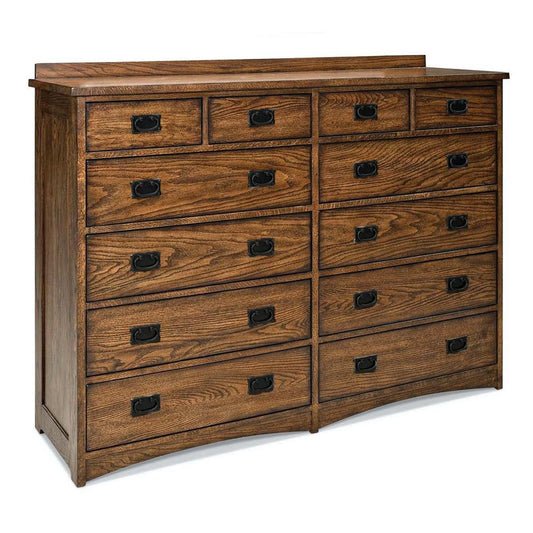 Intercon Furniture - Oak Park 12 Drawer Dresser - OP-BR-N5812-MIS-C veiw 1
