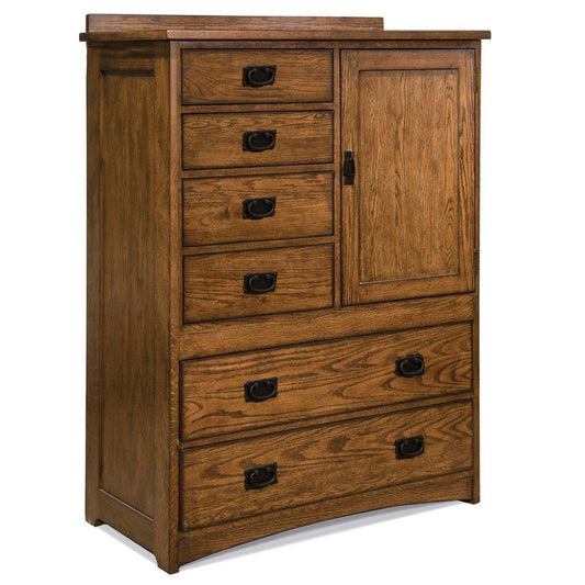 Intercon Furniture - Oak Park 6 Drawer Chest w/Door - OP-BR-N5806D-MIS-C veiw 1