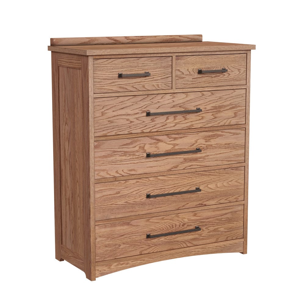 Intercon Furniture - Oak Park Chest  in Taupe - OP-BR-5806-TAU-C view 1