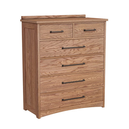 Intercon Furniture - Oak Park Chest  in Taupe - OP-BR-5806-TAU-C view 1