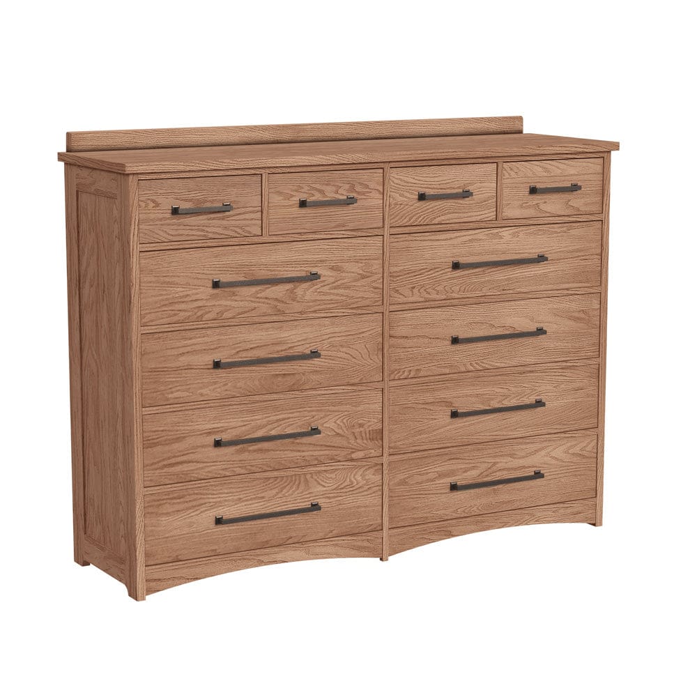Intercon Furniture - Oak Park Dresser  in Taupe - OP-BR-5812-TAU-C view 1
