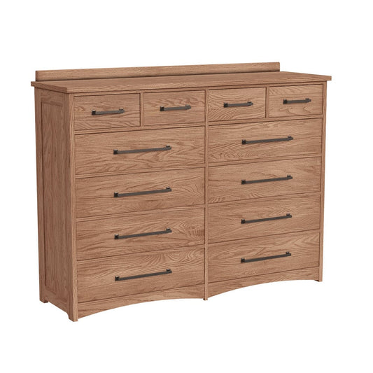 Intercon Furniture - Oak Park Dresser  in Taupe - OP-BR-5812-TAU-C view 1