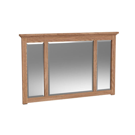 Intercon Furniture - Oak Park Mirror  in Taupe - OP-BR-5891-TAU-C view 1