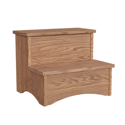Intercon Furniture - Oak Park Step Stool  in Taupe - OP-BR-STEP-TAU-C view 1