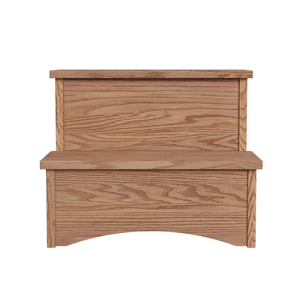 Intercon Furniture - Oak Park Step Stool  in Taupe - OP-BR-STEP-TAU-C view 2