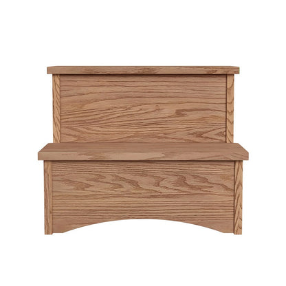 Intercon Furniture - Oak Park Step Stool  in Taupe - OP-BR-STEP-TAU-C view 2
