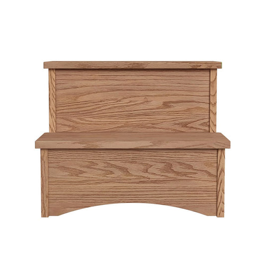 Intercon Furniture - Oak Park Step Stool  in Taupe - OP-BR-STEP-TAU-C view 2