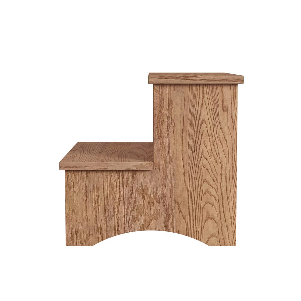 Intercon Furniture - Oak Park Step Stool  in Taupe - OP-BR-STEP-TAU-C view 3