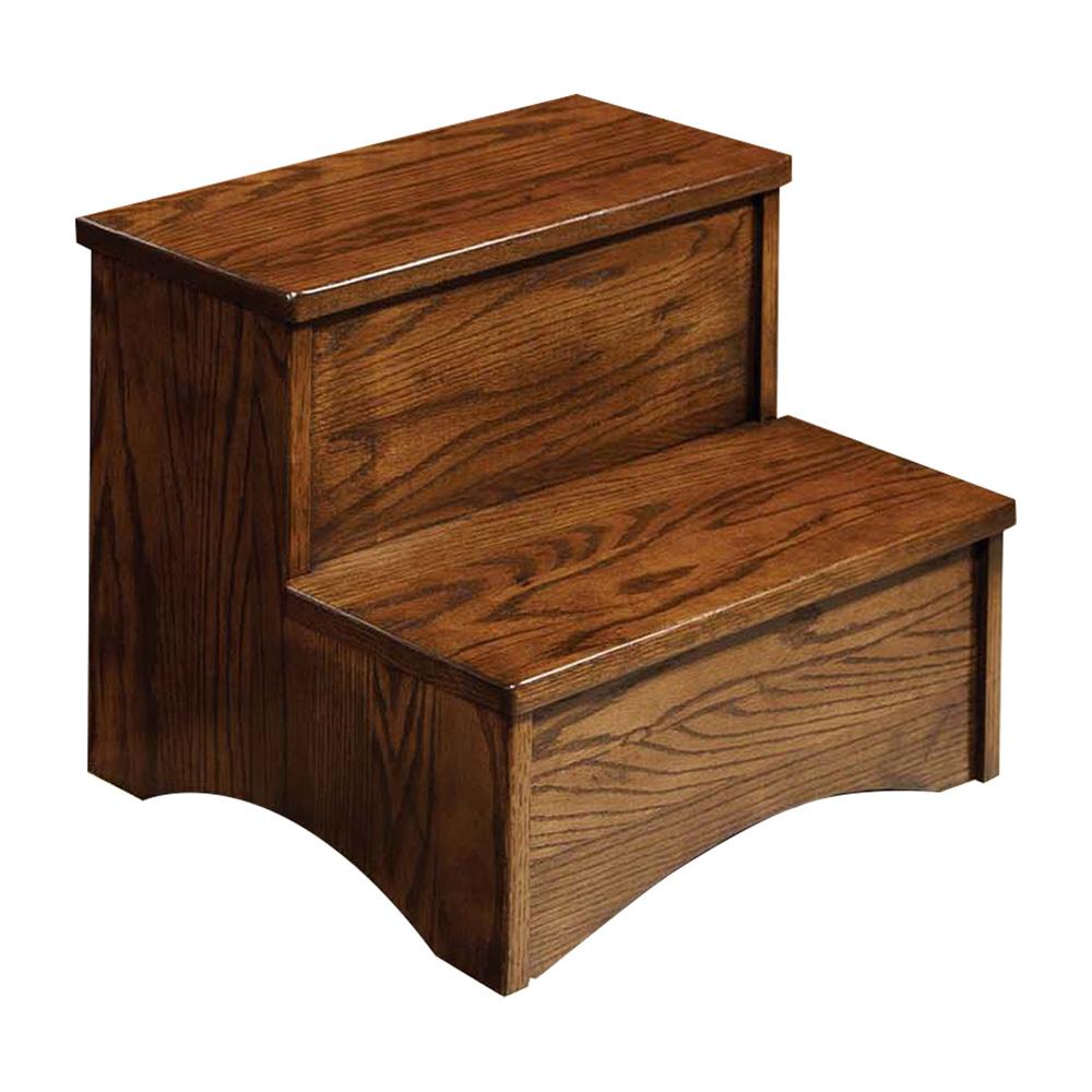 Intercon Furniture - Oak Park Step Stool - OP-BR-STEP-MIS-C veiw 1