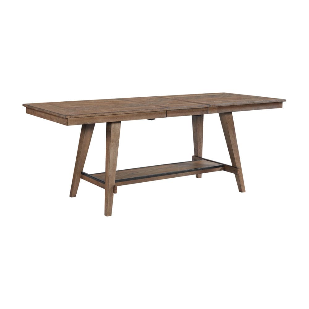 Intercon Furniture - Oslo Counter Table  in Weathered Chestnut - OS-TA-3896G-WCT-C view 1