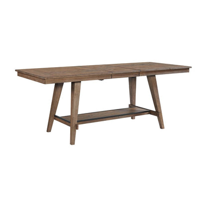 Intercon Furniture - Oslo Counter Table  in Weathered Chestnut - OS-TA-3896G-WCT-C view 1