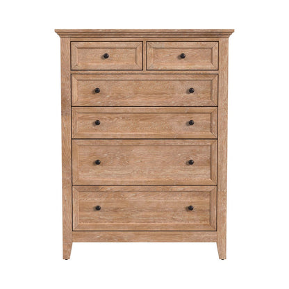 Intercon Furniture - San Mateo Chest  in Wheat - SM-BR-8806-WHE-C view 2