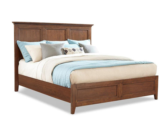 Intercon Furniture - San Mateo Complete Queen Standard Bed in Tuscan Finish veiw 1