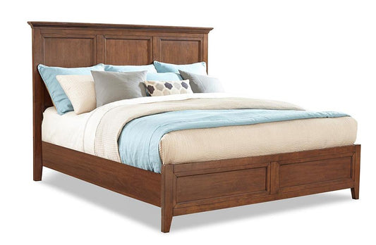 Intercon Furniture - San Mateo Completed King Standard Bed in Tuscan Finish veiw 1