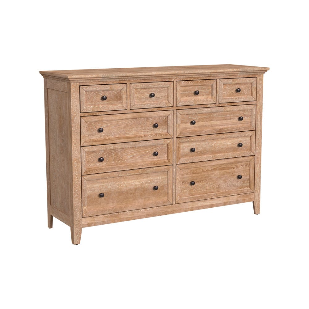 Intercon Furniture - San Mateo Dresser  in Wheat - SM-BR-8810-WHE-C view 1