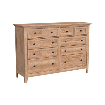 Intercon Furniture - San Mateo Dresser  in Wheat - SM-BR-8810-WHE-C view 1