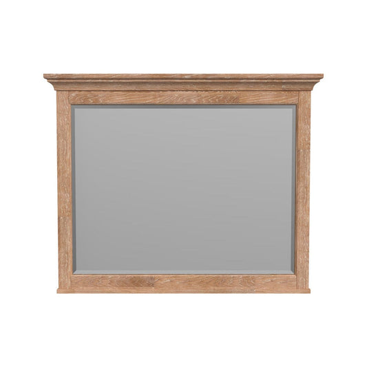 Intercon Furniture - San Mateo Dresser Mirror  in Wheat - SM-BR-8891-WHE-C view 2