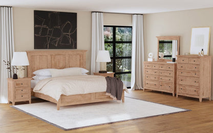 Intercon Furniture - San Mateo Dresser Mirror  in Wheat - SM-BR-8891-WHE-C view 3