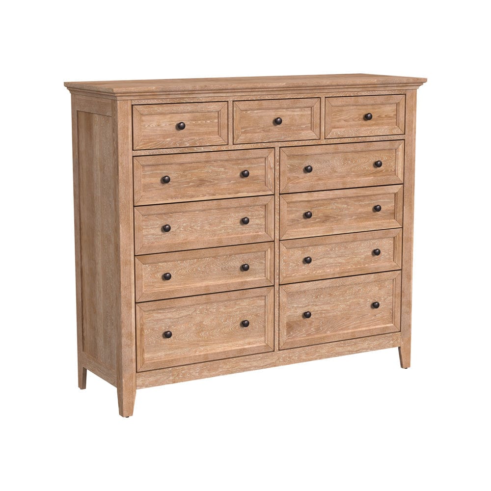 Intercon Furniture - San Mateo Gentleman's Chest  in Wheat - SM-BR-8811GC-WHE-C view 1