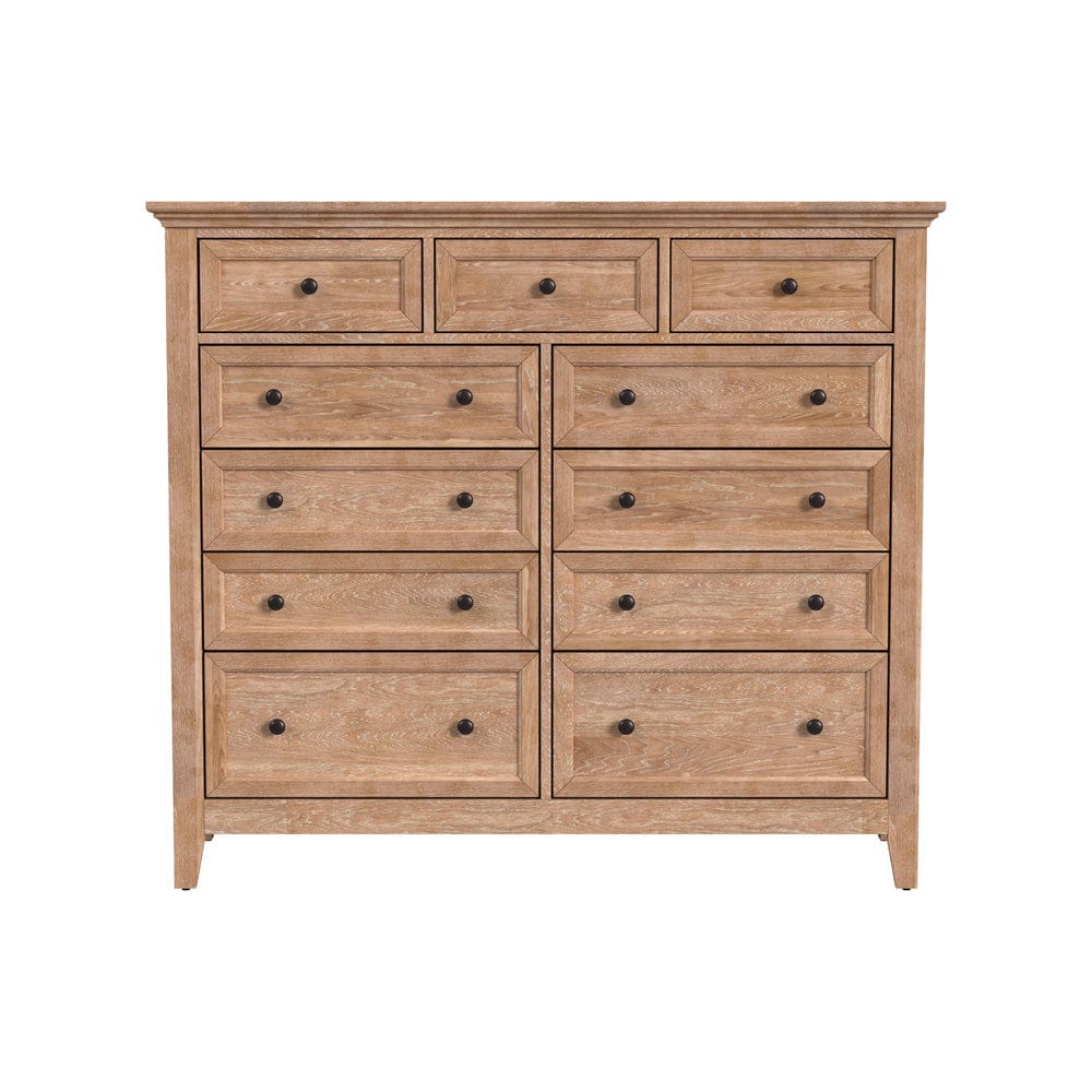 Intercon Furniture - San Mateo Gentleman's Chest  in Wheat - SM-BR-8811GC-WHE-C view 2