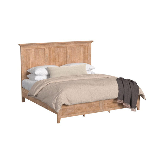 Intercon Furniture - San Mateo King Standard Bed  in Wheat - SM-BR-8865K-WHE-C view 1