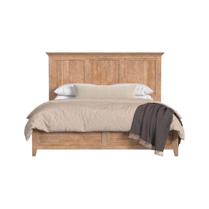 Intercon Furniture - San Mateo King Standard Bed  in Wheat - SM-BR-8865K-WHE-C view 2
