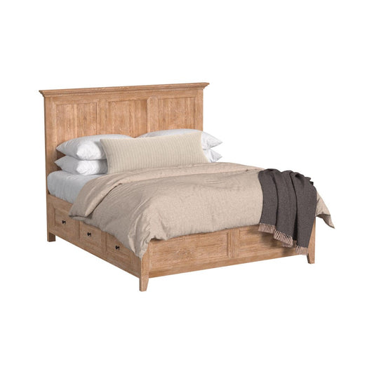 Intercon Furniture - San Mateo King Storage Bed  in Wheat - SM-BR-8865KS-WHE-C view 1