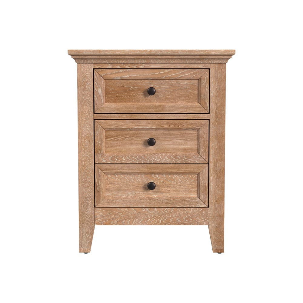 Intercon Furniture - San Mateo Nightstand  in Wheat - SM-BR-8803-WHE-C view 2