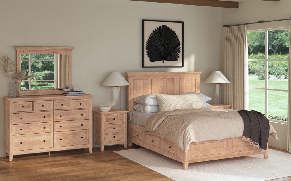 Intercon Furniture - San Mateo Nightstand  in Wheat - SM-BR-8803-WHE-C view 5