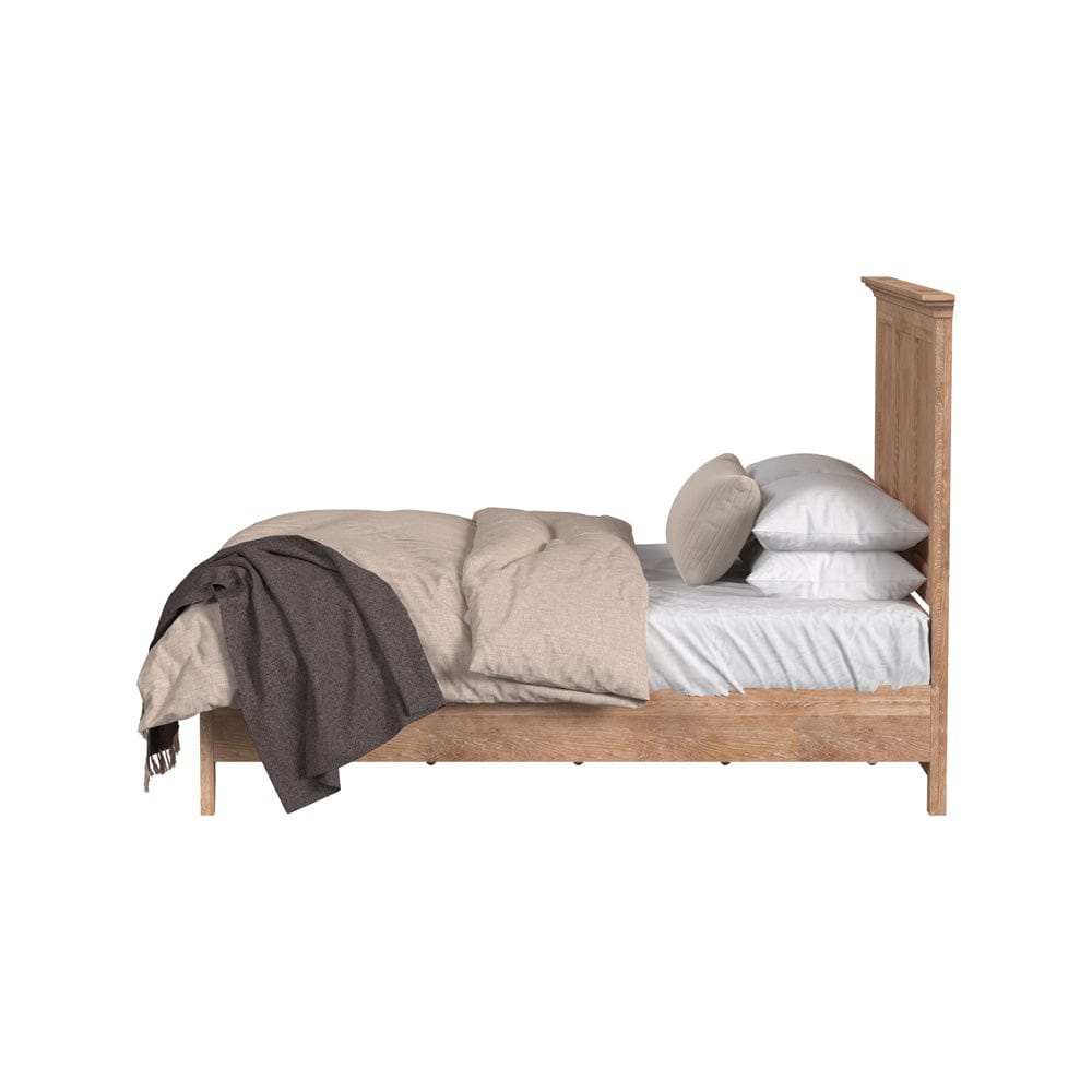 Intercon Furniture - San Mateo Queen Standard Bed  in Wheat - SM-BR-8865Q-WHE-C view 3