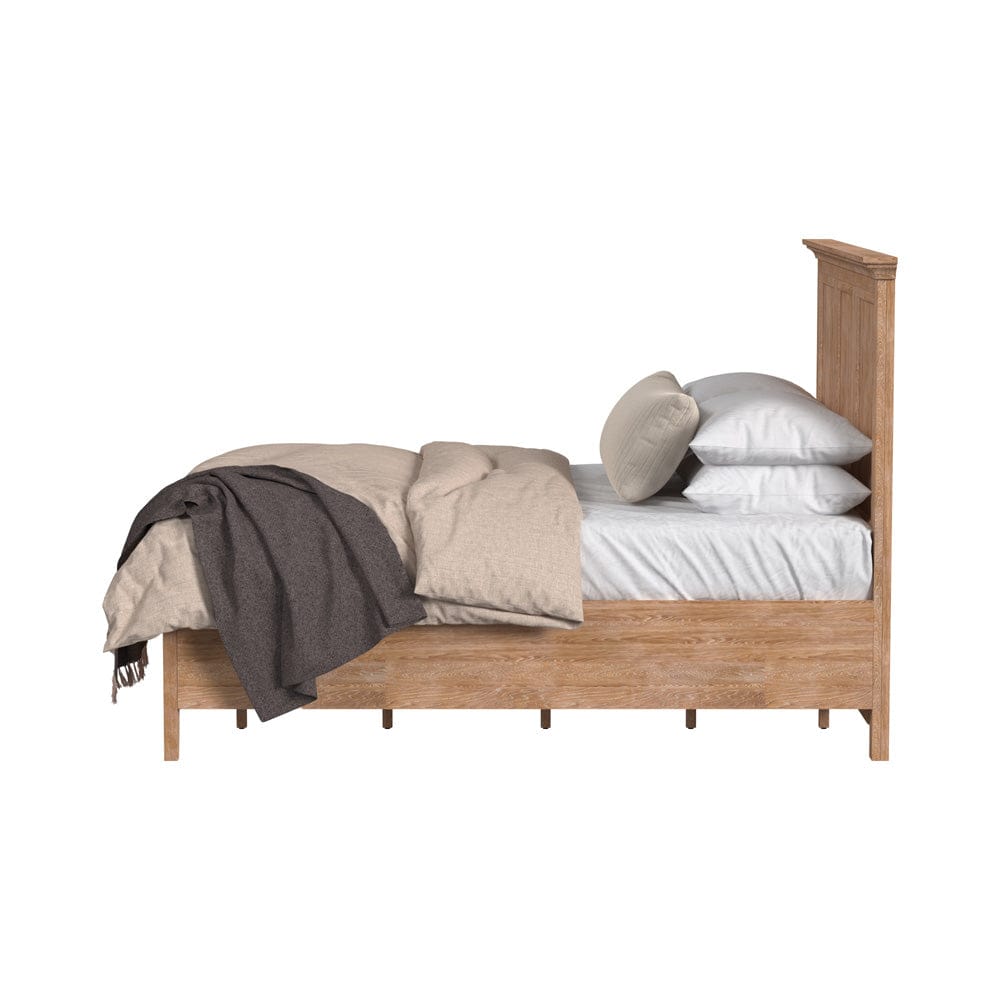 Intercon Furniture - San Mateo Queen Storage Bed  in Wheat - SM-BR-8865QS-WHE-C view 3