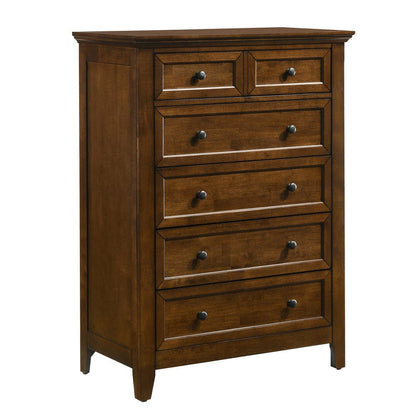 Intercon Furniture - San Mateo Youth Chest  in Tuscan - SM-BR-4305-TUS-C view 1