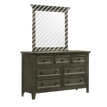 Intercon Furniture - San Mateo Youth Dresser  in Gray - SM-BR-4307-GRY-C view 2