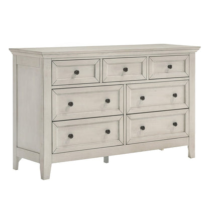 Intercon Furniture - San Mateo Youth Dresser  in Rustic White - SM-BR-4307-RWH-C view 1