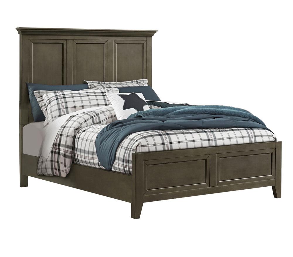 Intercon Furniture - San Mateo Youth Full Panel Bed in Gray Finish veiw 1