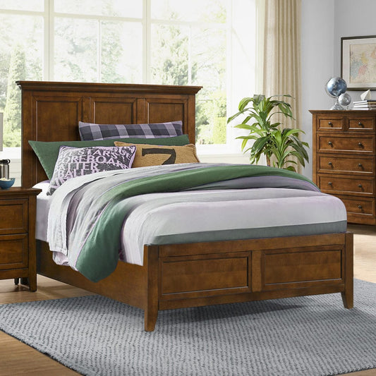 Intercon Furniture - San Mateo Youth Full Standard Bed  in Tuscan - SM-BR-4325F-TUS-C view 2
