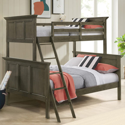 Intercon Furniture - San Mateo Youth Twin over Full Bunk Bed  in Gray - SM-BR-4660TF-GRY-C view 2