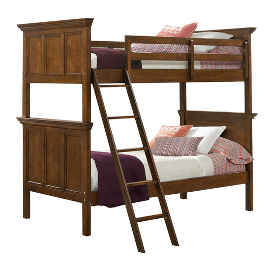 Intercon Furniture - San Mateo Youth Twin over Twin Bunk Bed  in Tuscan - SM-BR-4460TT-TUS-C view 1