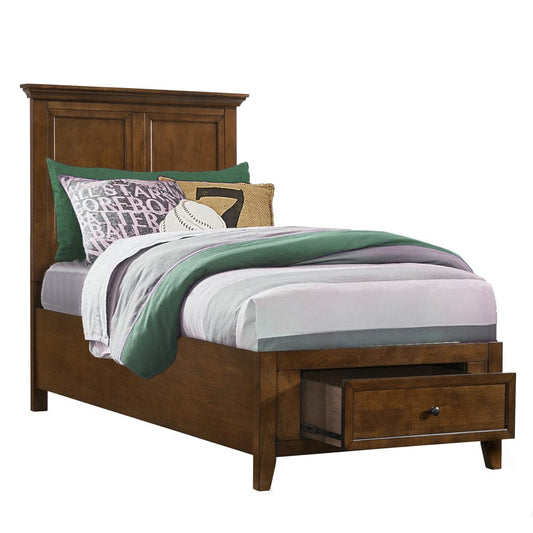 Intercon Furniture - San Mateo Youth Twin Storage Bed  in Tuscan - SM-BR-4325TS-TUS-C view 1