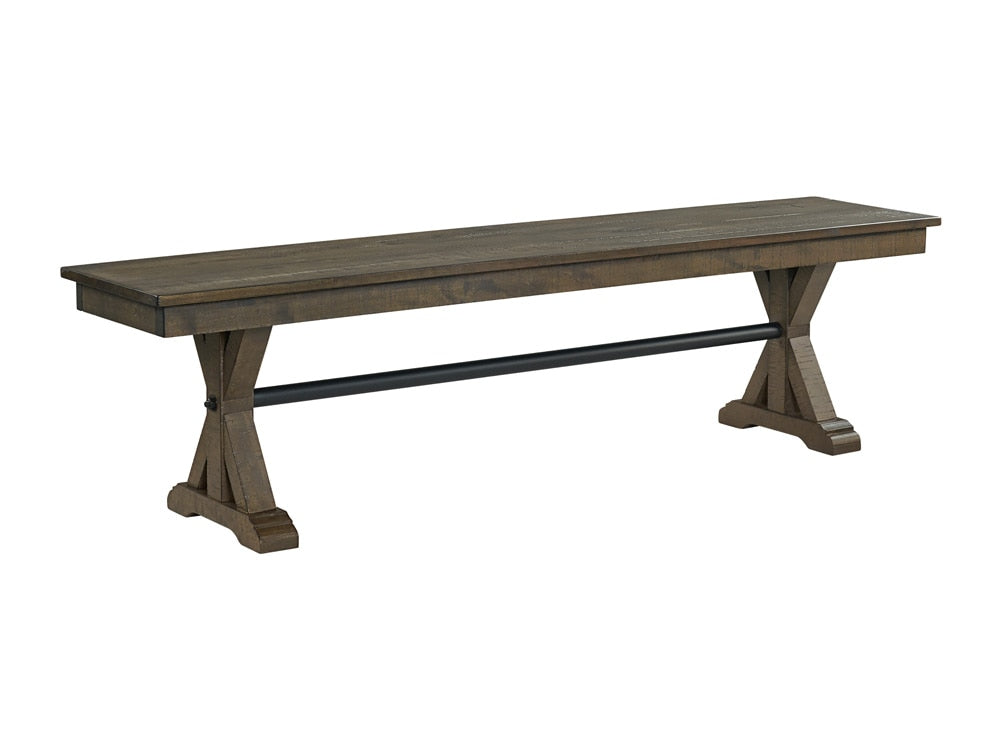 Intercon Furniture - Sullivan Backless Bench, 68 x 15 x 18 - SU-CH-6815B-BCL-RTA view 1