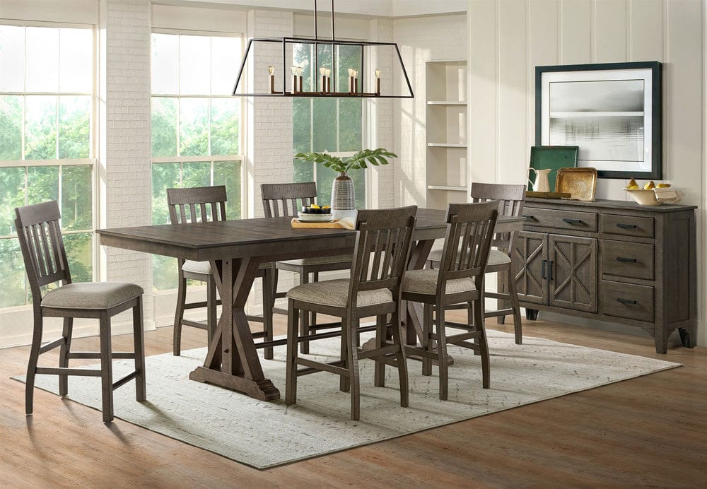 Intercon Furniture - Sullivan Counter Table in Burnished Clay - SU-TA-40104G-BCL-C view 3