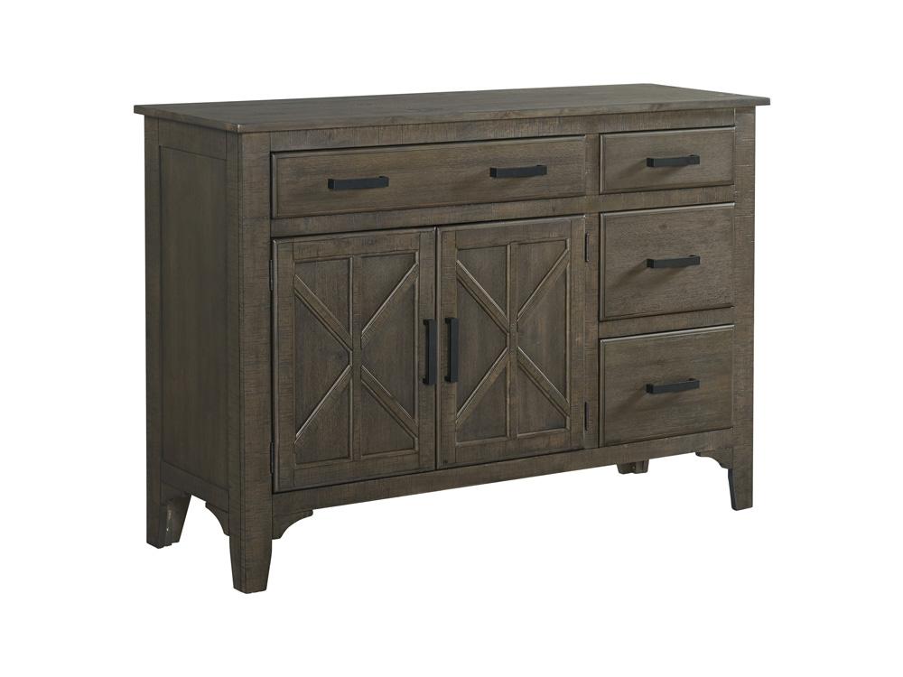 Intercon Furniture - Sullivan Server, 56.75 x 18 x 38.5 - SU-CA-5738-BCL-C veiw 1