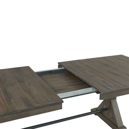 Intercon Furniture - Sullivan Trestle Dining Table in Burnished Clay - SU-TA-40104-BCL-C view 3