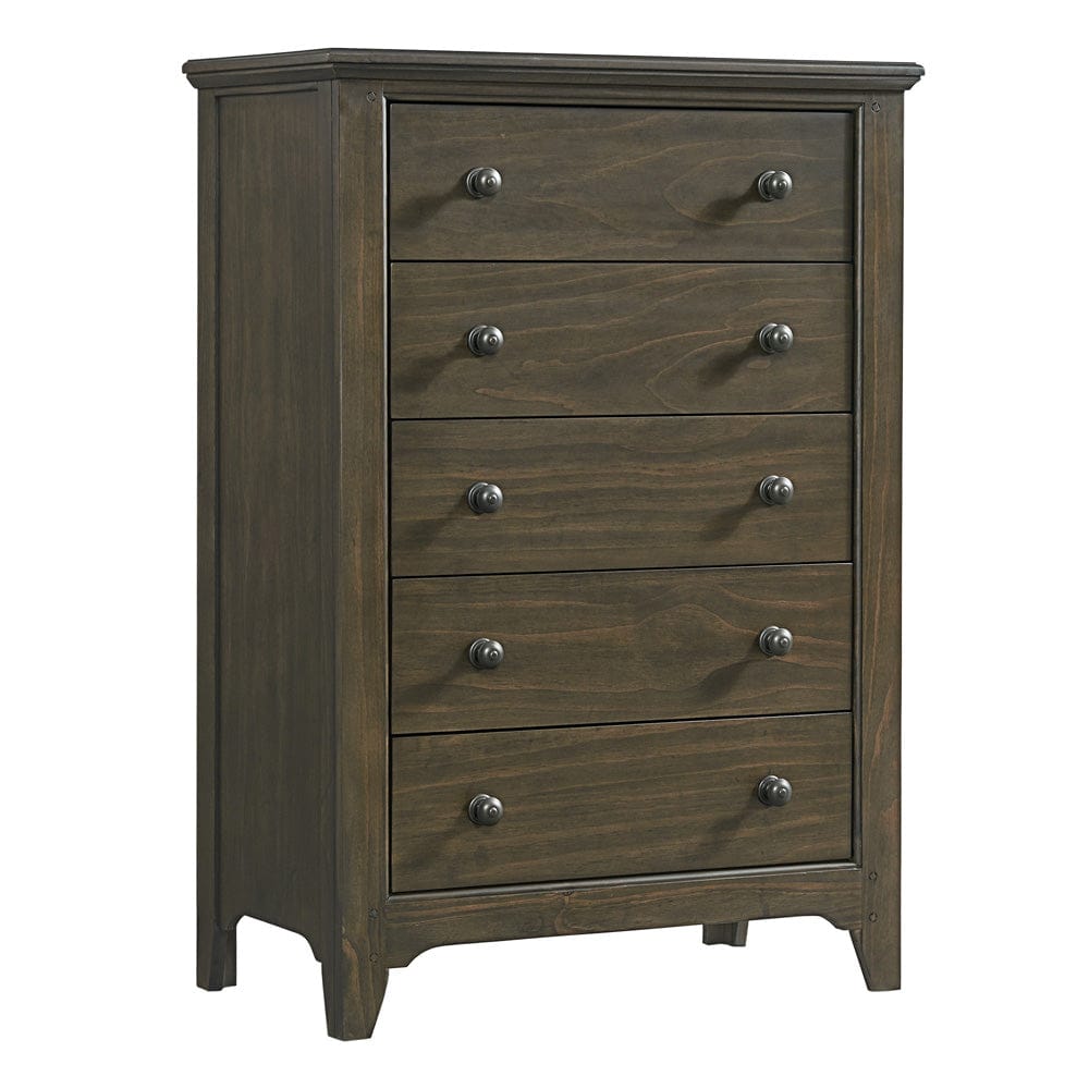 Intercon Furniture - Tahoe Youth Chest  in River Rock - TA-BR-N6305-RVR-C view 1