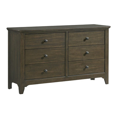 Intercon Furniture - Tahoe Youth Dresser  in River Rock - TA-BR-N6306-RVR-C view 1